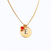 Miniatura Colar Personalizado com Inicial  Zello