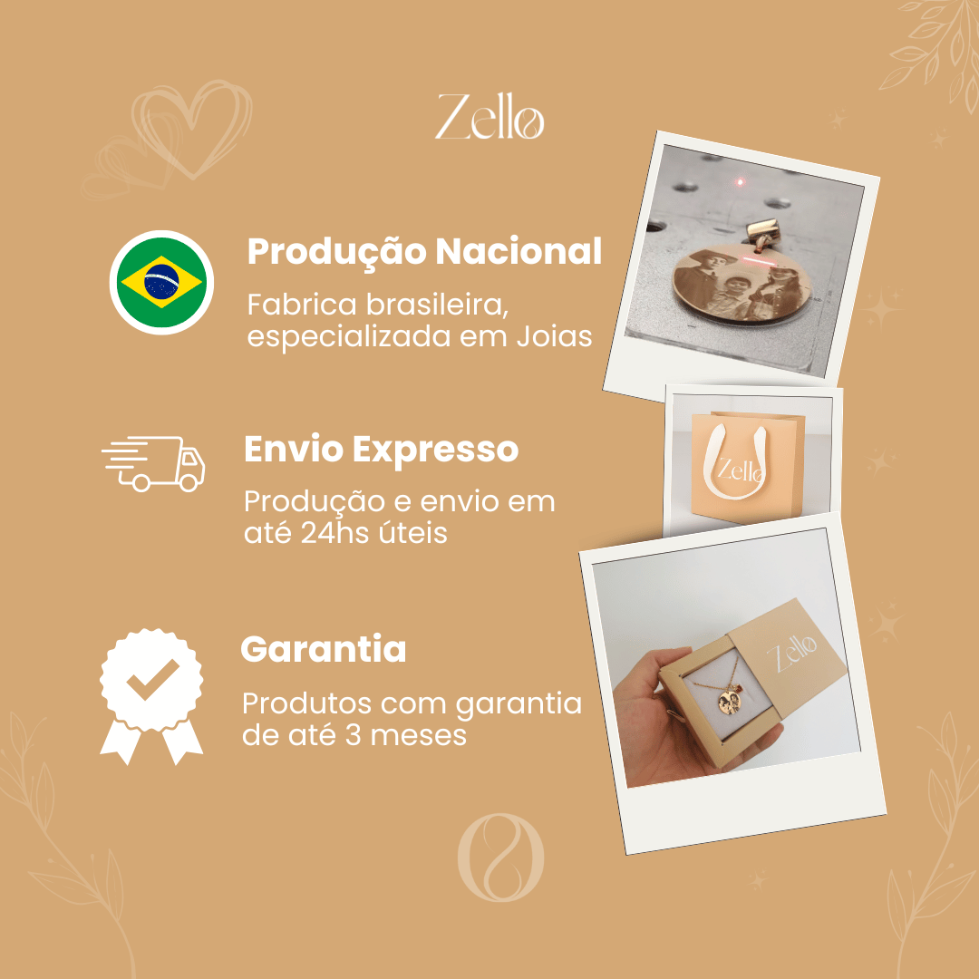 Colar Calendário Personalizado Com Nossa Data Especial Gravada
